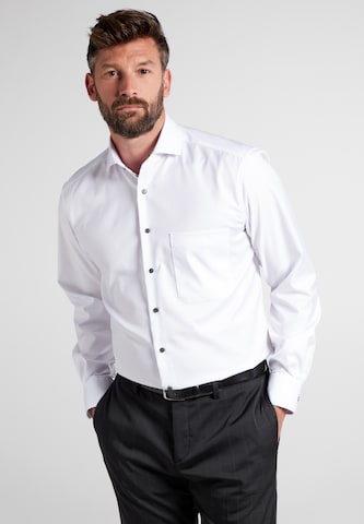 ETERNA Comfort Fit Hemd in Weiß: Vorderseite