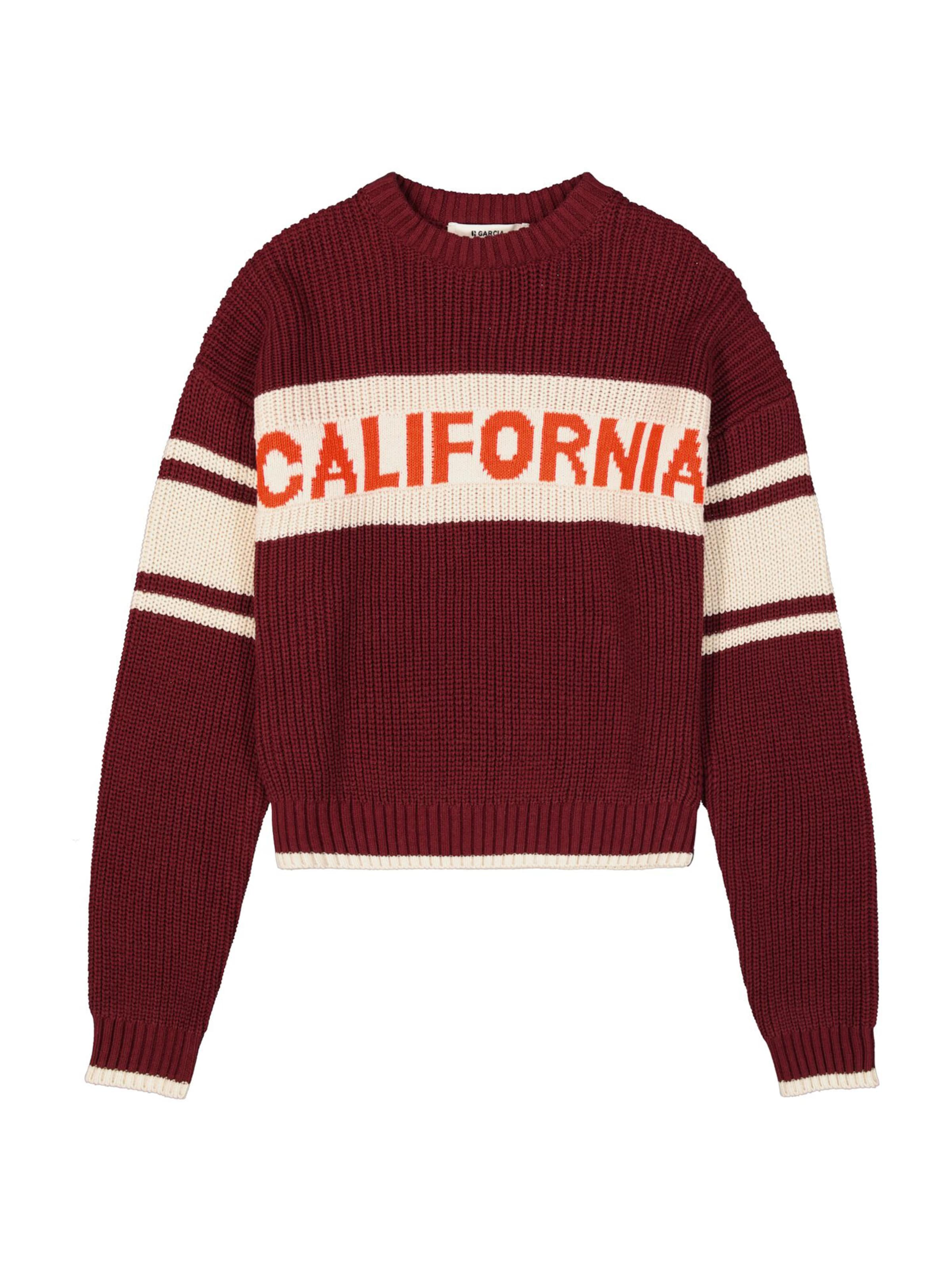 GARCIA Пуловер в червено: отпред