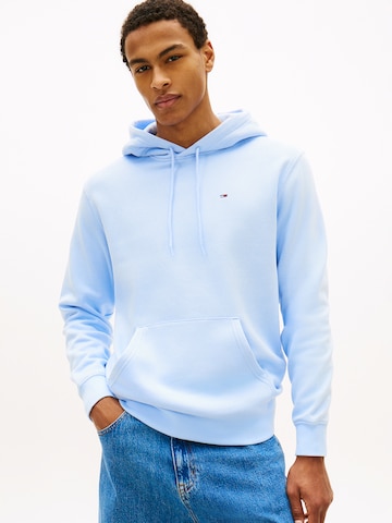 Tommy Jeans Sweatshirt in Blauw: voorkant