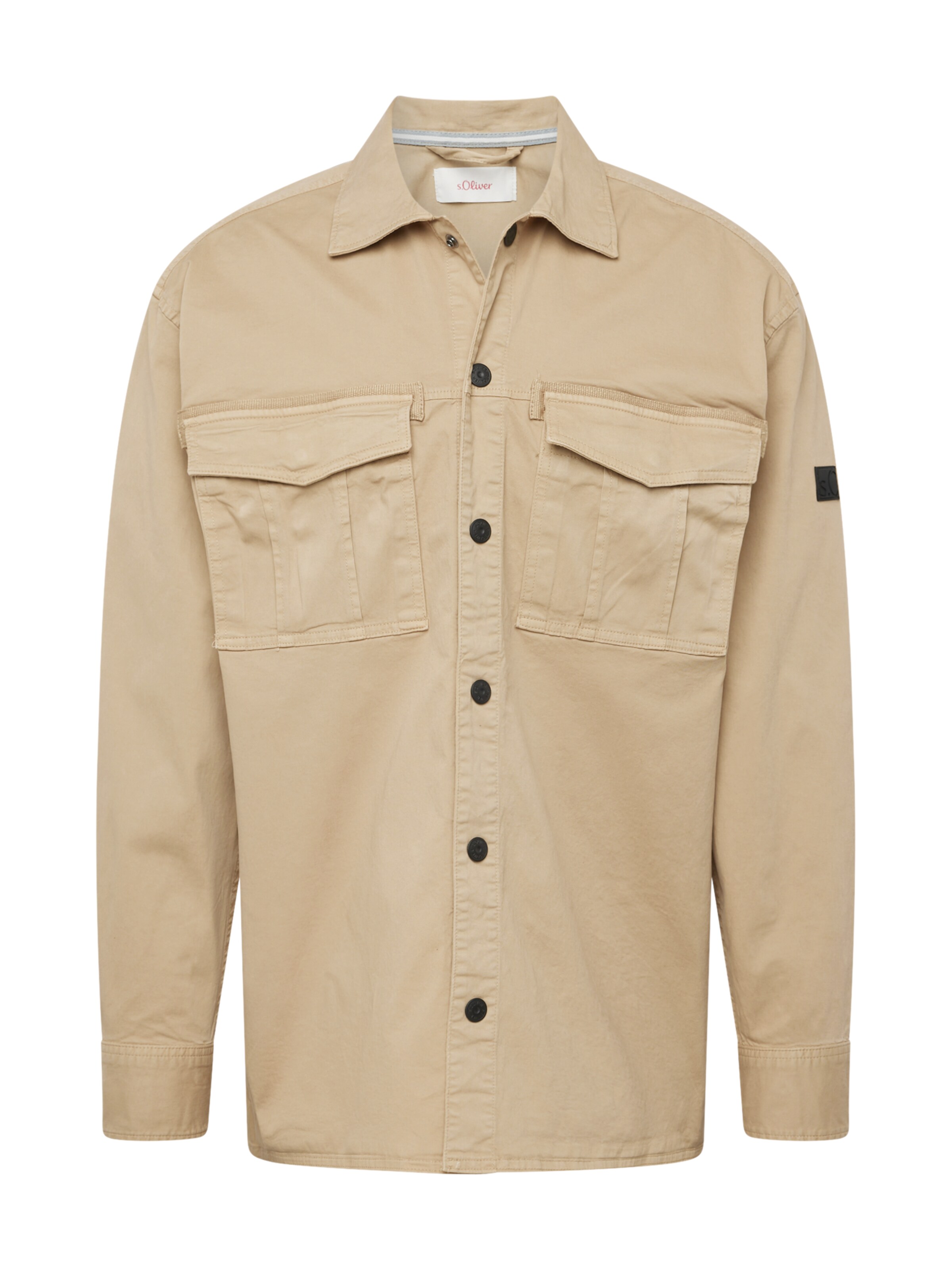 s.Oliver Übergangsjacke in Beige: Vorderseite