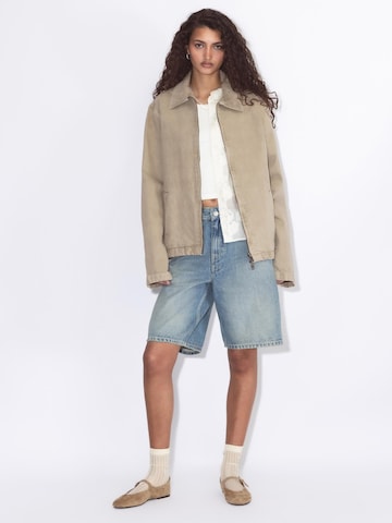 Dr. Denim Loosefit Jeans 'Asra Shorts'‌ in Blau