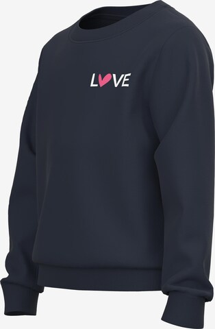 NAME IT Sweatshirt 'VASACHA' i blå