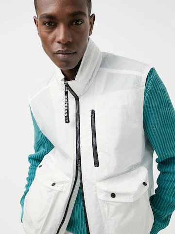 Gilet 'Raufa' di J.Lindeberg in bianco