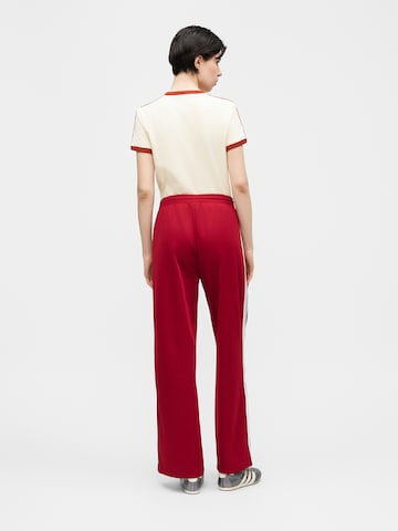 ADIDAS ORIGINALS Loosefit Παντελόνι 'Firebird' σε κόκκινο