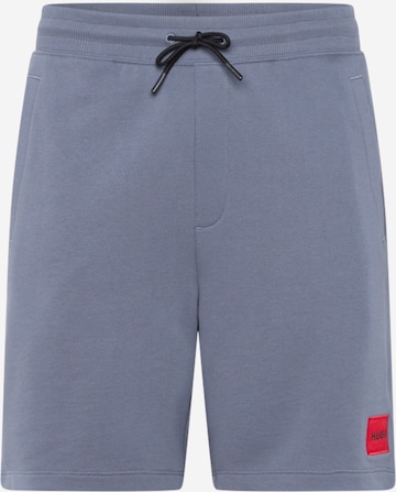 HUGO Red Broek 'Diz' in Blauw: voorkant