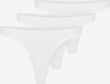 Smilodox Thong 'Felisha' in White: front