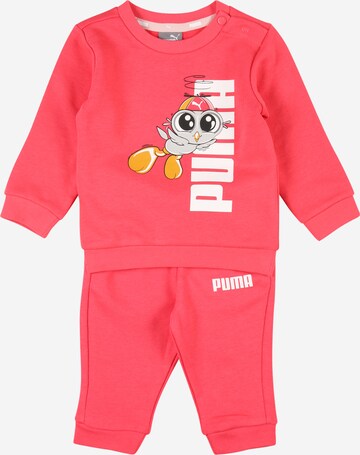 PUMA Sweatsuit in Red: front