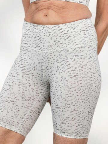 Hey Honey Skinny Leggings 'Biker' in White