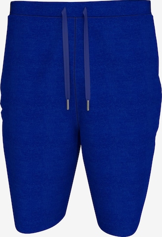 TOMMY HILFIGER Pyjamaoberteil in Blau: Vorderseite
