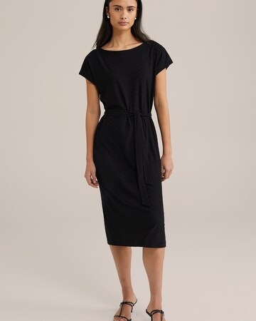 WE Fashion Dress in Black: front