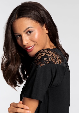 LAURA SCOTT Shirt in Black