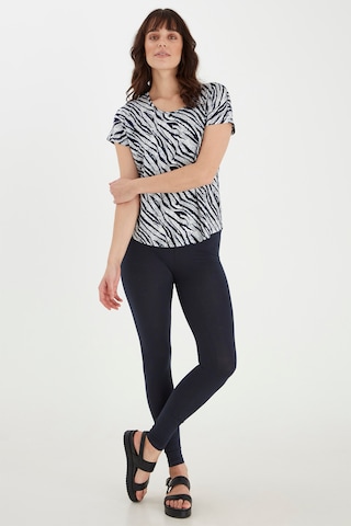 Fransa Slim fit Leggings 'KOKOS' in Blue