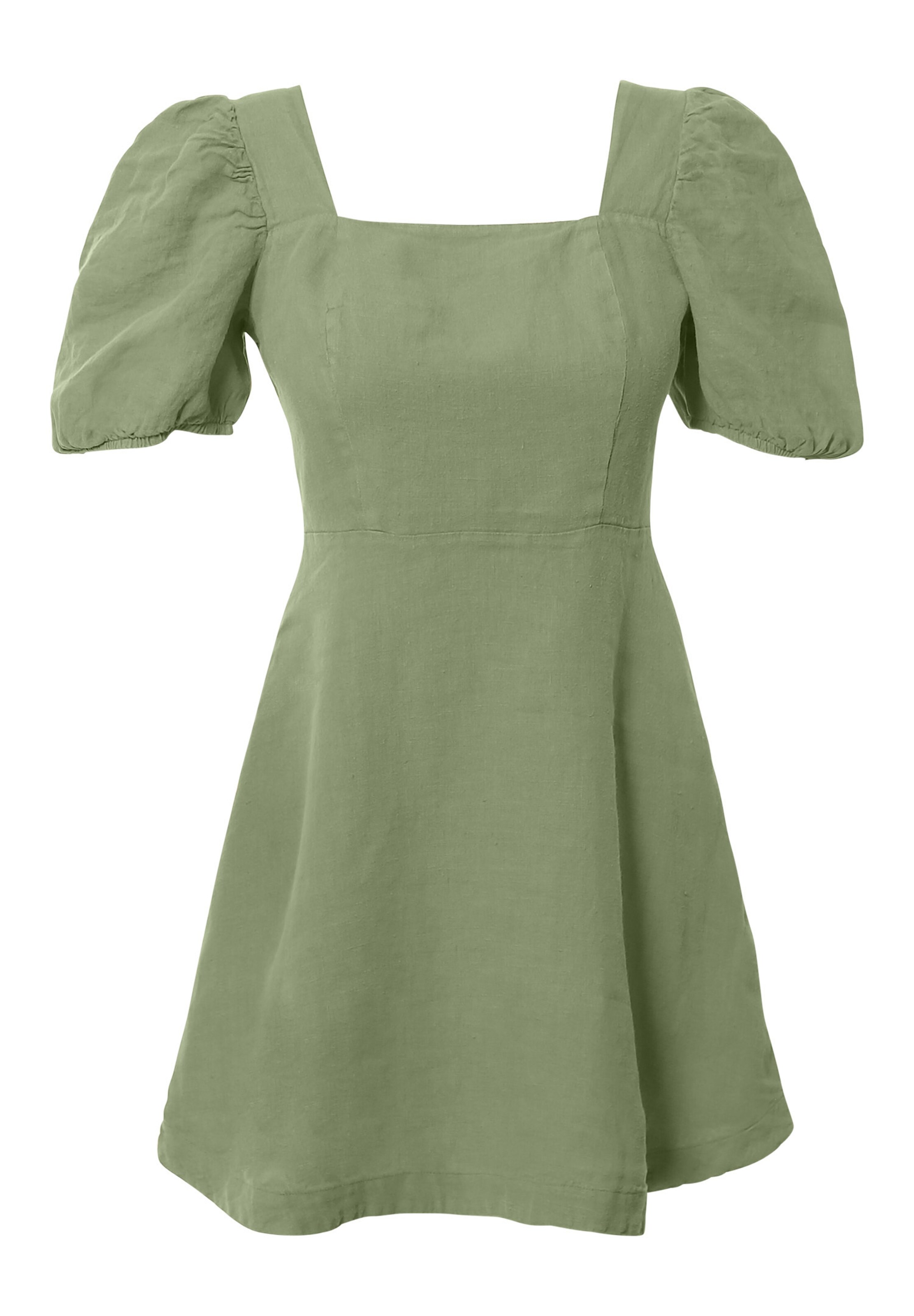 FRESHLIONS Sommerkleid 'Bella' in Grün: Vorderseite