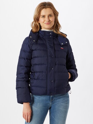 LEVI'S ® Zimní bunda 'Core Down Puffer' – modrá: přední strana