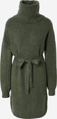 ABOUT YOU Knit dress 'Caren' in Green: front