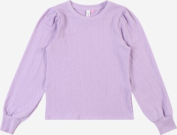 T-Shirt 'Lina' Vero Moda Girl en violet : devant