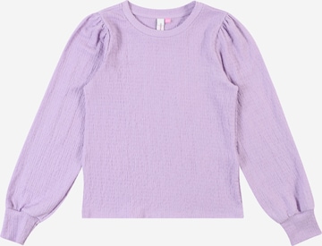Vero Moda Girl Shirt 'Lina' in Purple: front