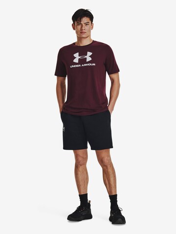 UNDER ARMOUR Regular Fit Funktionsshirt in Rot