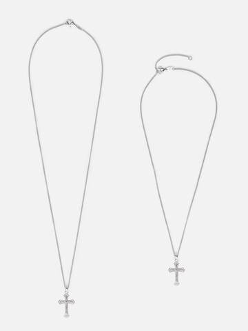 warpedsense Necklace 'Kreuz' in Silver