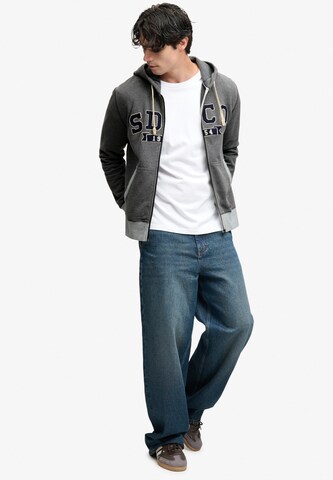 Superdry & Co Sweatvest in Grijs