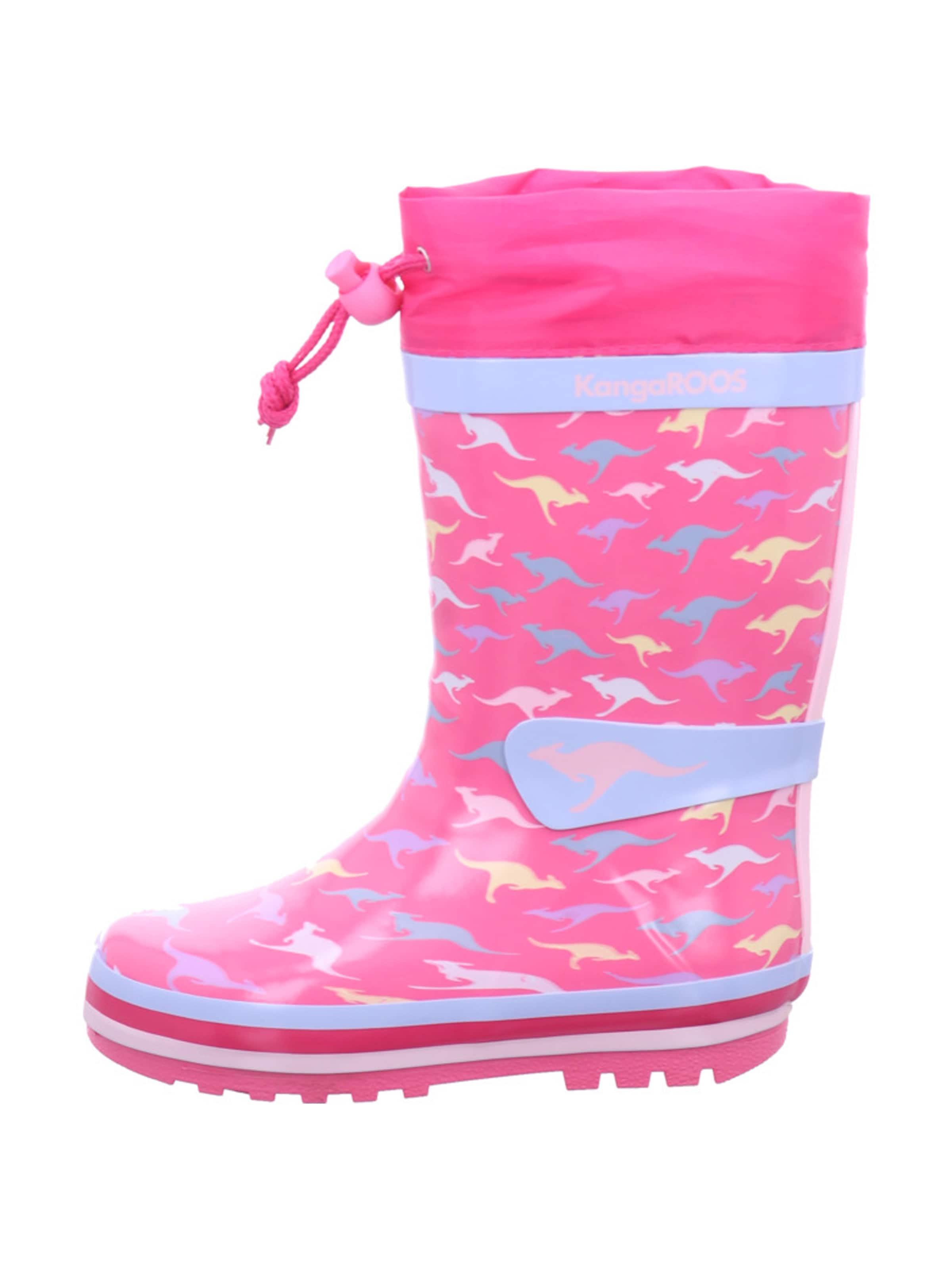 Cizme de cauciuc de la KangaROOS pe roz