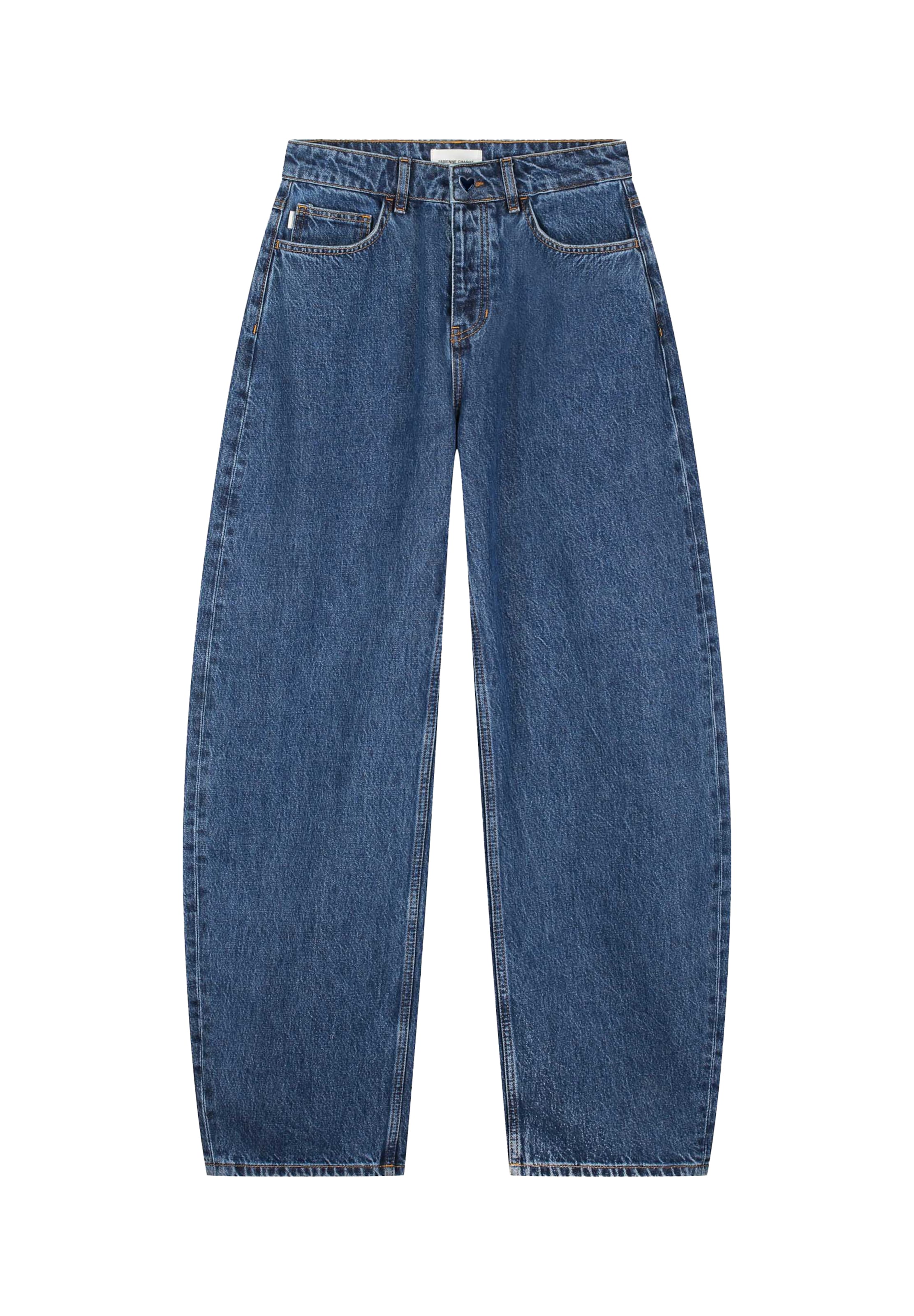 Fabienne Chapot Vat Jeans 'Betty' in Blauw: voorkant