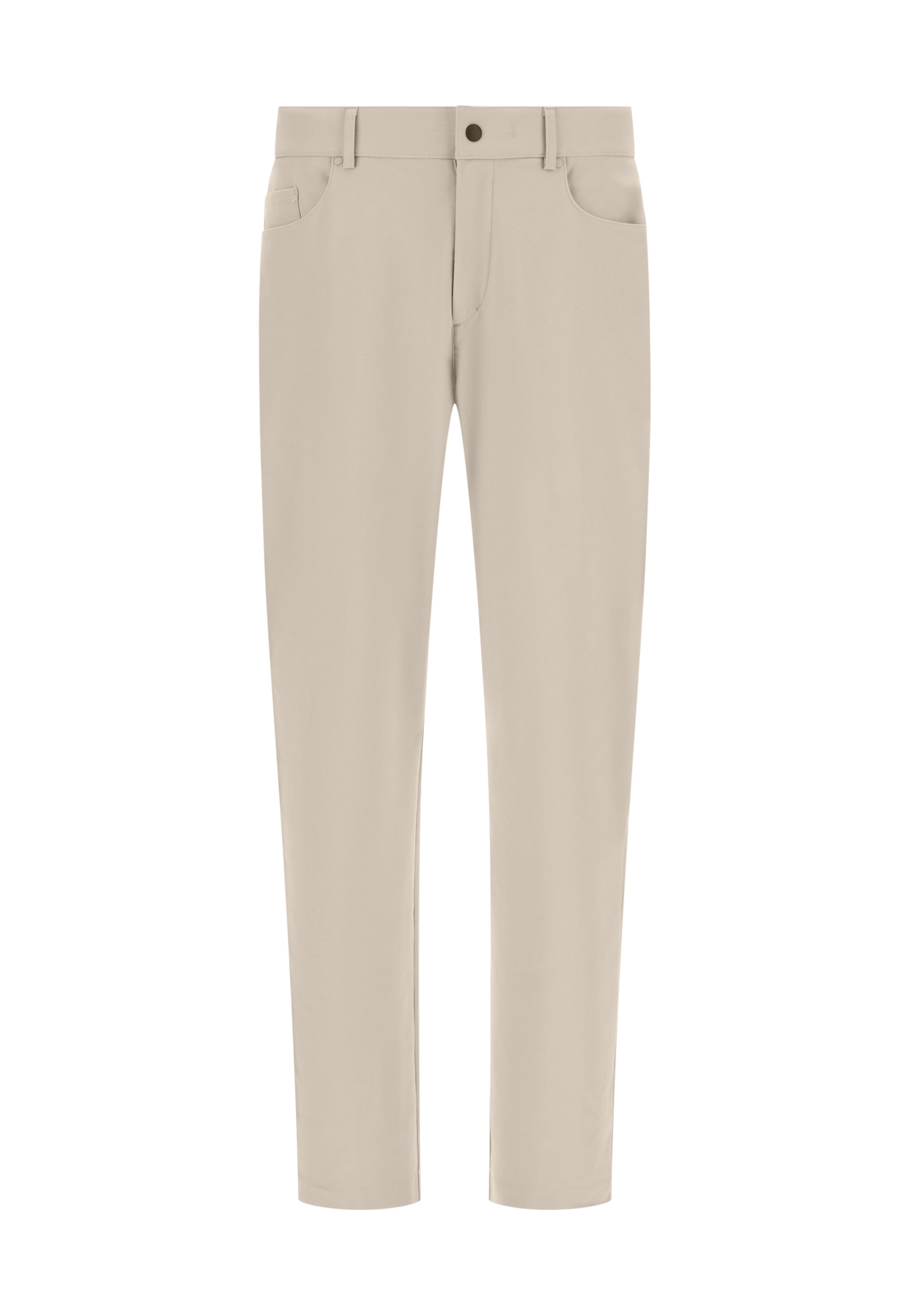 Boggi Milano Slim fit Jeans in Beige: front