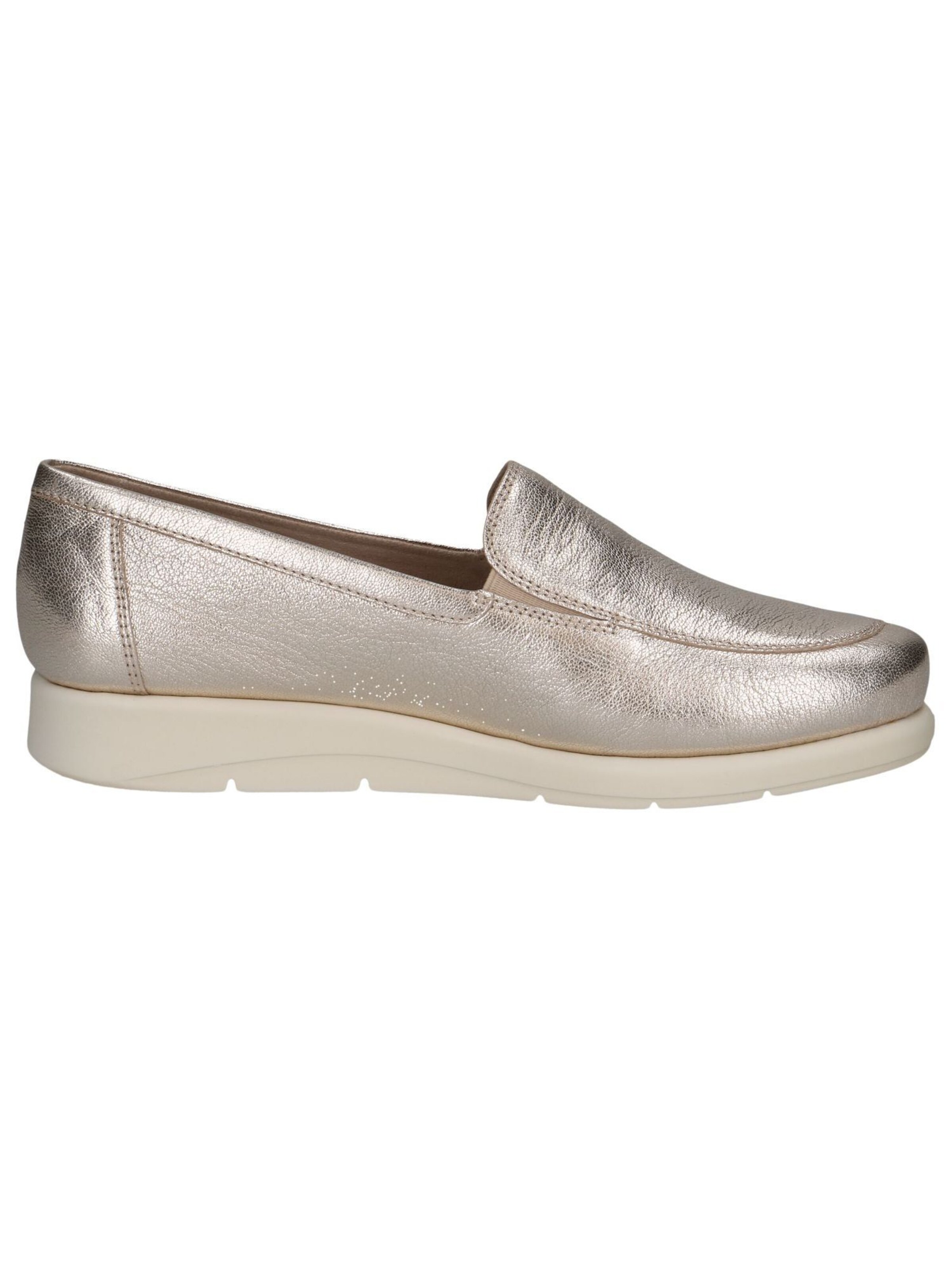 CAPRICE Classic Flats in Silver