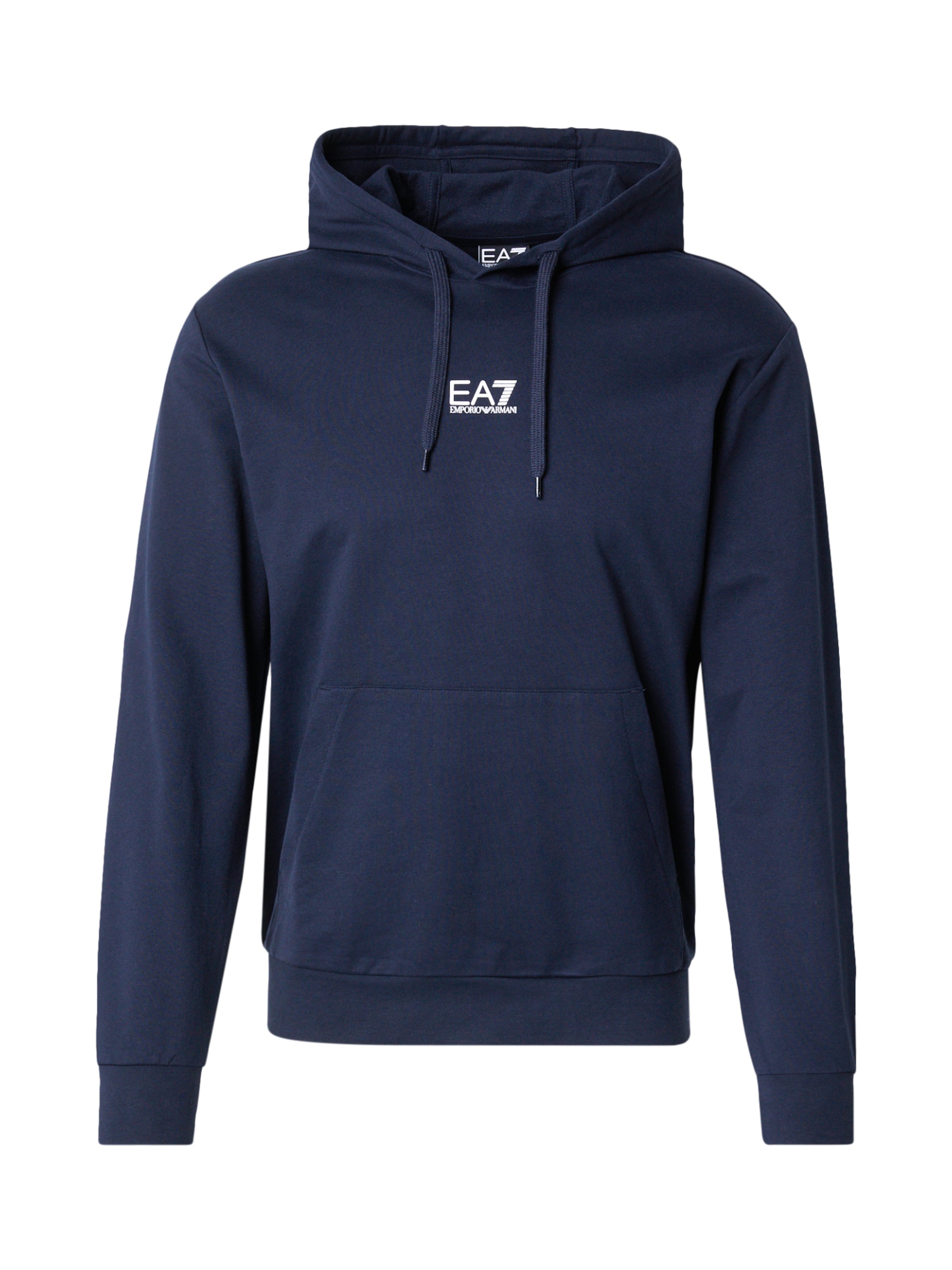 EA7 Emporio Armani - Sudadera en azul: frente
