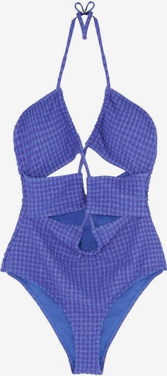 Scalpers Maillot de bain 'Luxe Vichy' en bleu, Vue avec produit