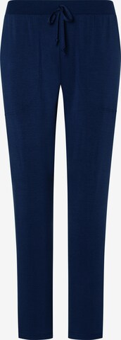 Mey Pajama Pants in Blue: front