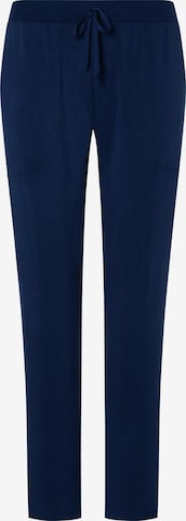 Pantalon de pyjama Mey en bleu : devant