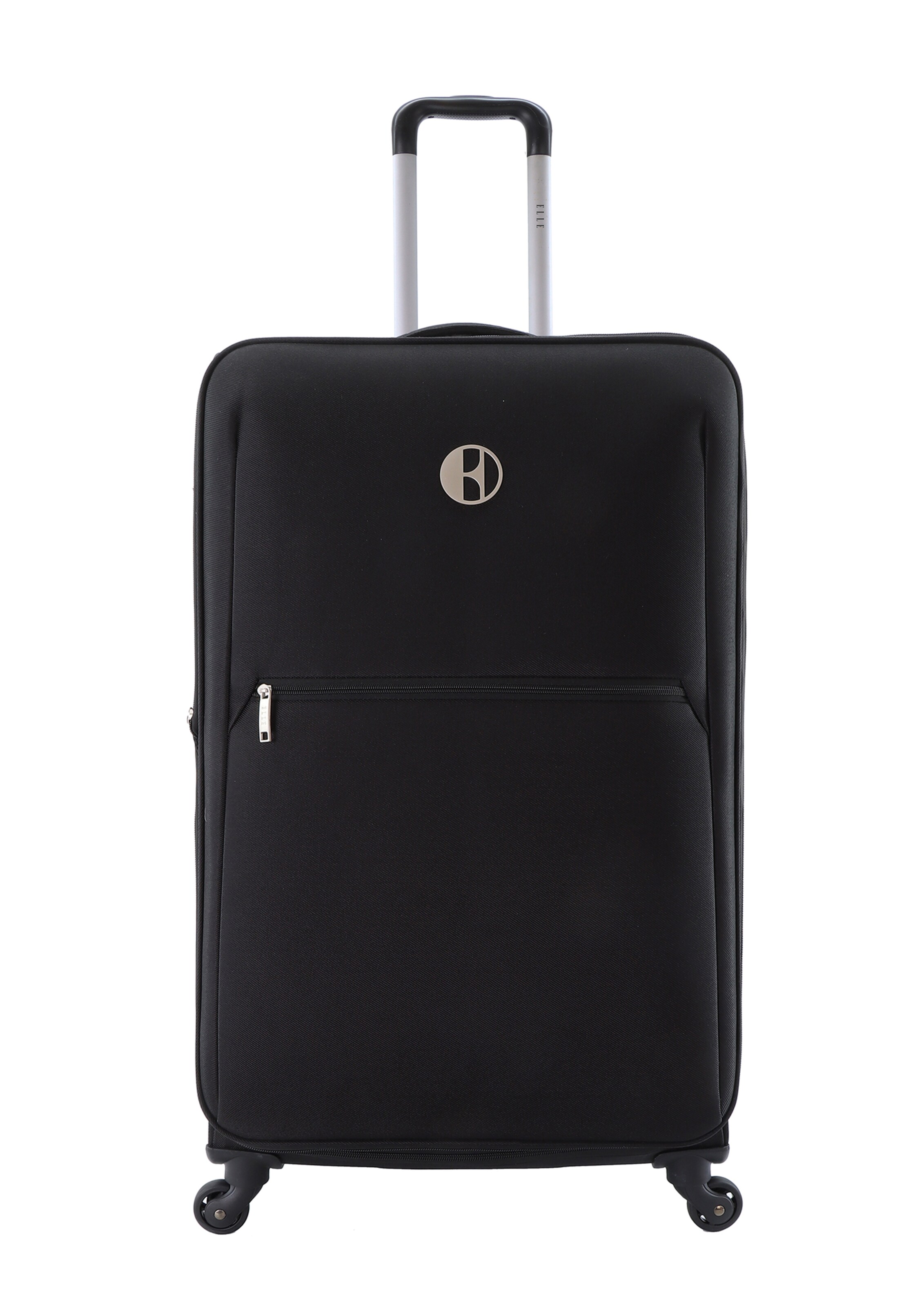 ELLE Suitcase 'Mode' in Black: front