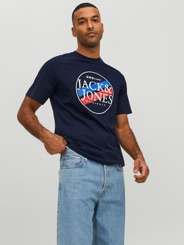 JACK & JONES Тениска 'Coddy' в синьо: отпред