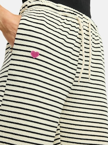 Regular Pantalon ' SUS-WIDE ' Liberte Essentiel en noir