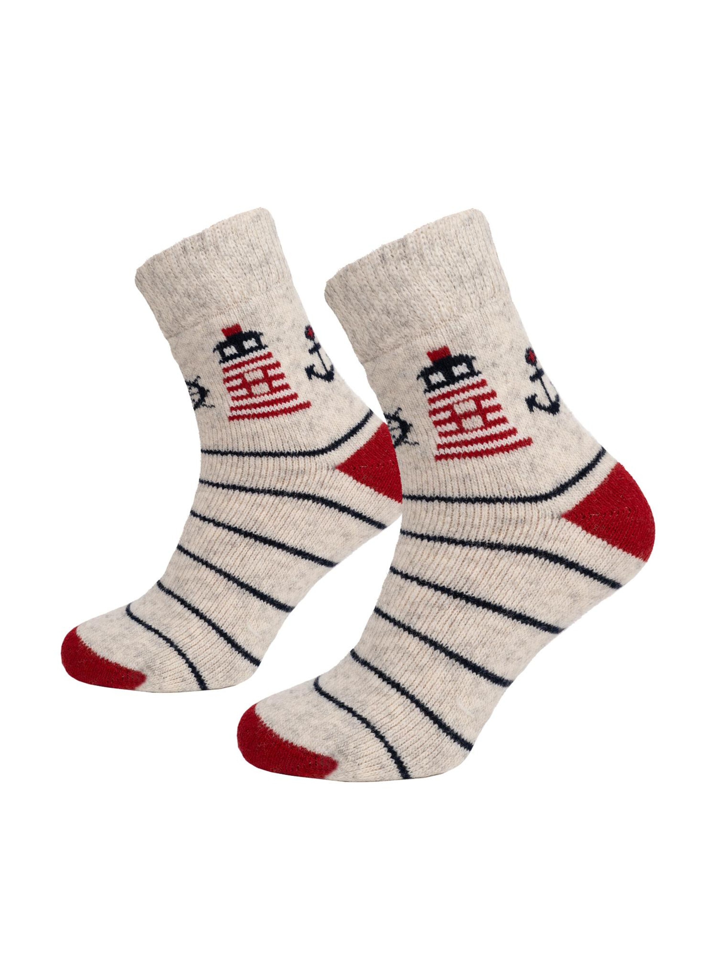 HomeOfSocks Socks 'HOS8017' in Beige