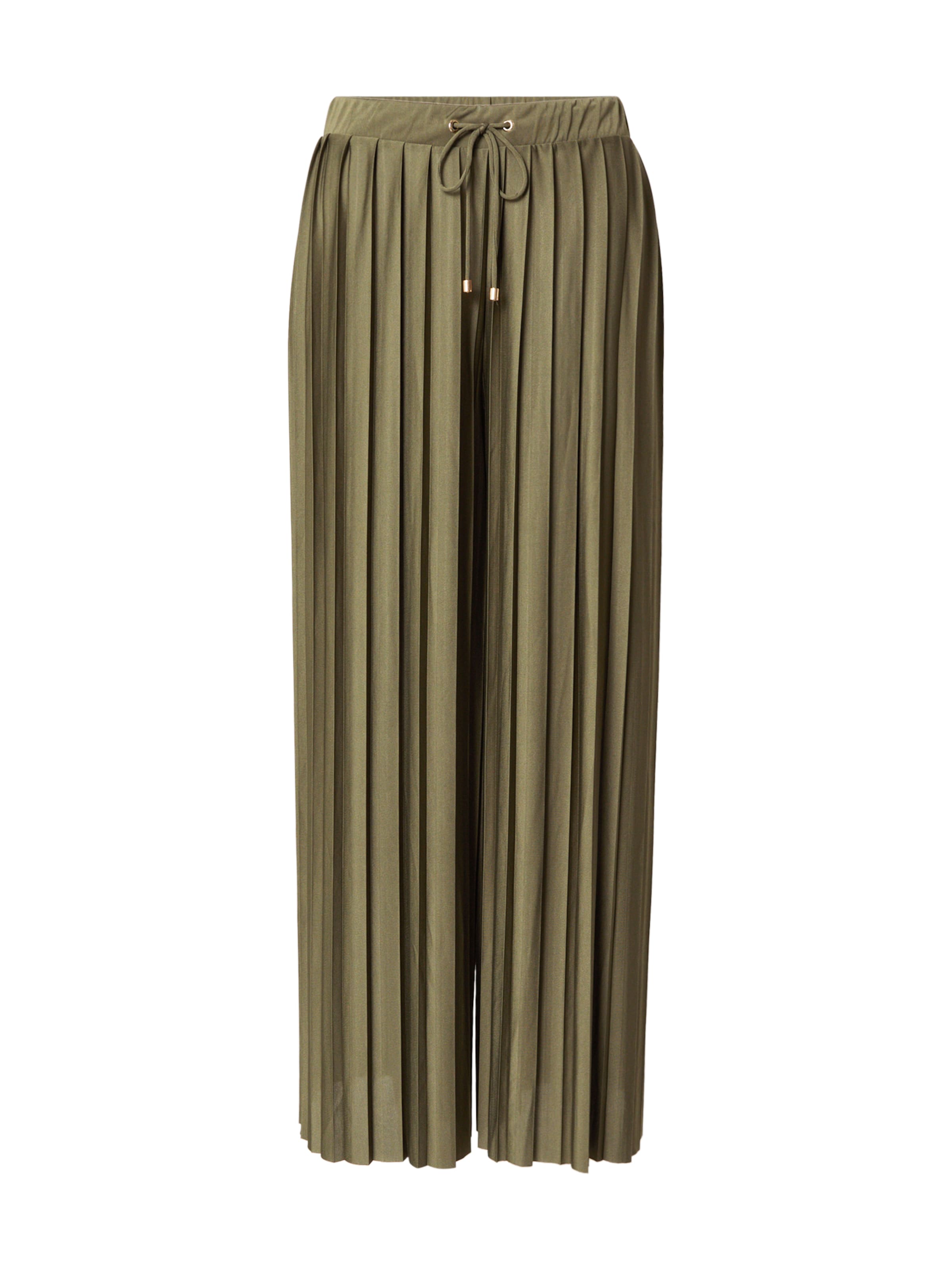 Pantalon 'Caren' ABOUT YOU en vert : devant