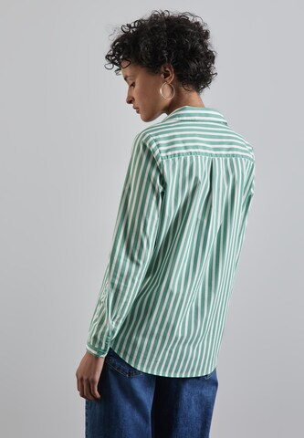 STREET ONE Bluse in Grün