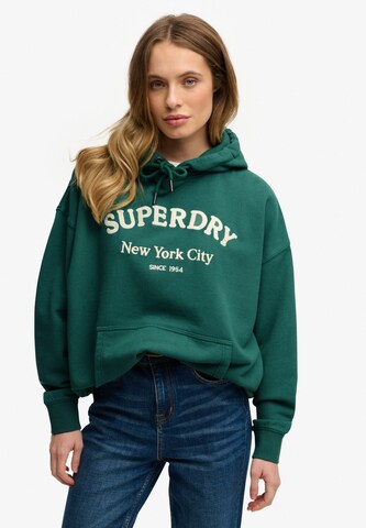 Superdry & Co Sweatshirt in Green: front
