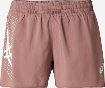 ASICS Regular Urheiluhousut värissä punainen: etupuoli
