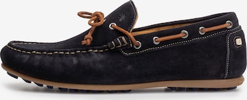 Mocassin 'DE DRIJVER 01' Floris van Bommel en bleu : devant