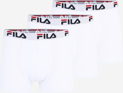 FILA Boxers en rouge feu / noir / blanc, Vue avec produit