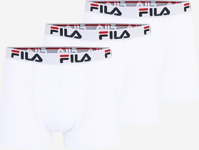FILA Bokserice u vatreno crvena / crna / bijela, Pregled proizvoda