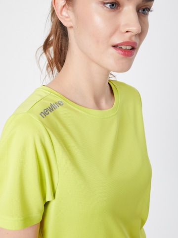 T-shirt fonctionnel Newline en jaune