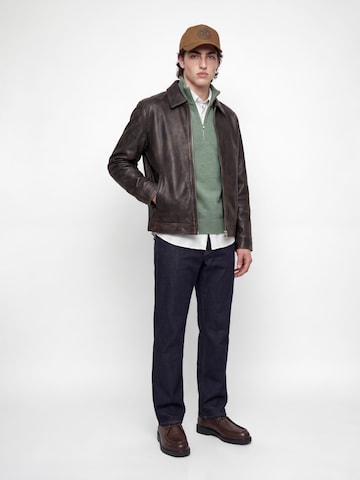 Pull-over 'JORNORREBRO' JACK & JONES en vert