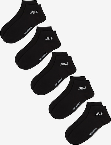 juoda Karl Lagerfeld Kojinės: priekis