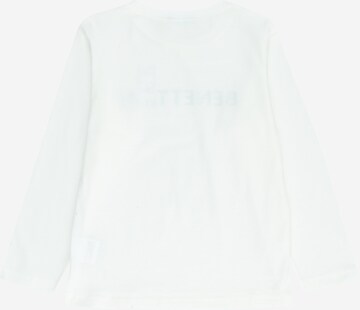 UNITED COLORS OF BENETTON Μπλουζάκι σε λευκό