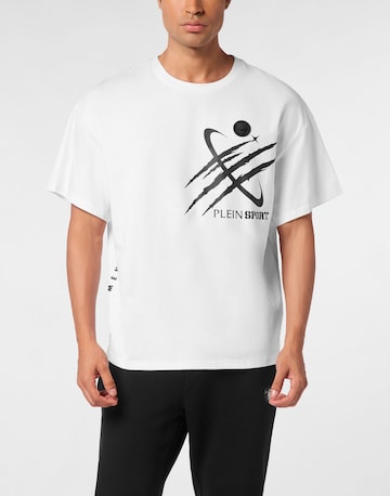Plein Sport - Camiseta 'Scratch' en blanco