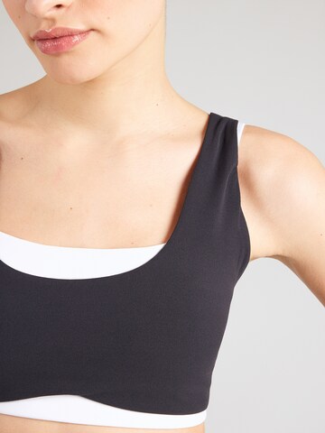 Abercrombie & Fitch Μπουστάκι Αθλητικό σουτιέν σε μαύρο