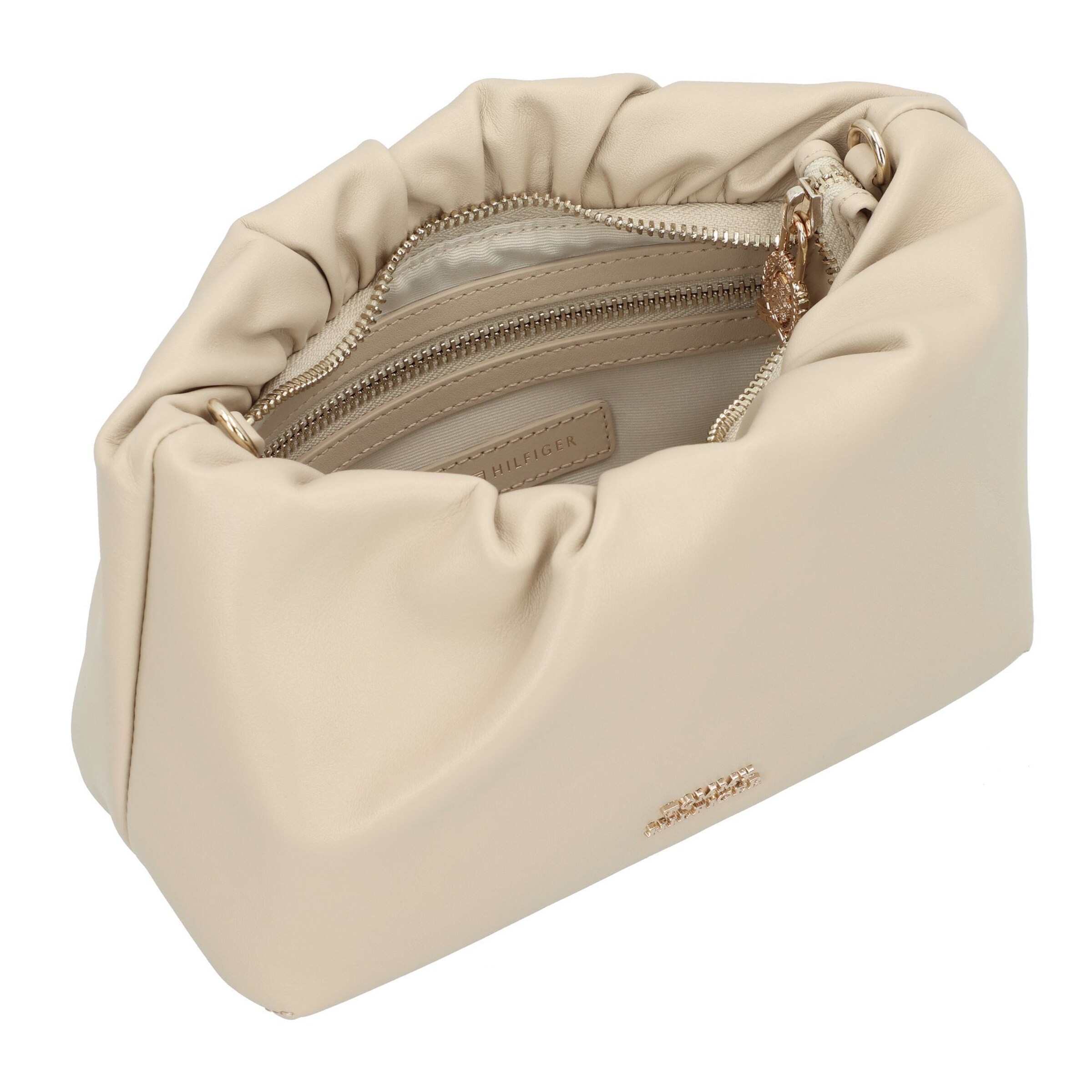 TOMMY HILFIGER Torba na ramię 'LUXE' w kolorze beżowy